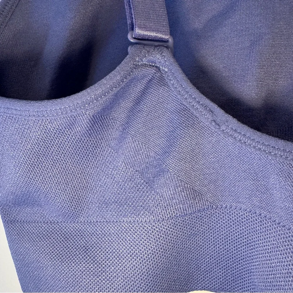 Puma Women's Blue/Periwinkle Sports Adjustable Bra 0028 - Picture 8 of 14